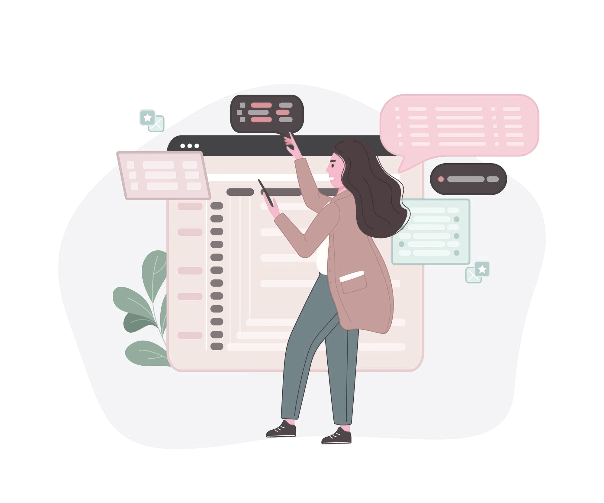 desarrollador analizando un PR/MR del proceso de code review
